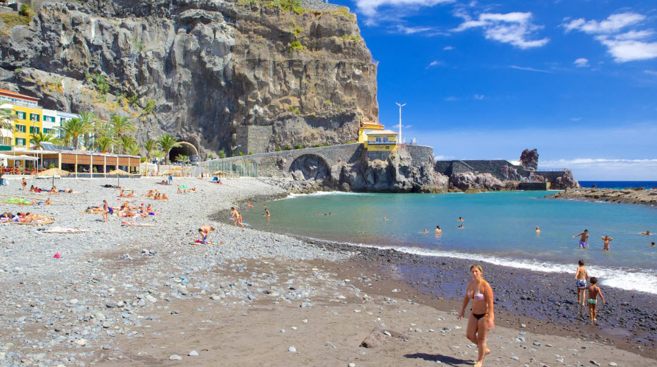 Praia da Ponta do Sol, Ponta do Sol, Portugal